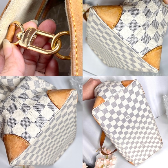 Louis Vuitton Damier Azur Hampstead MM Bag tote Large blue - Picture 9 of 17